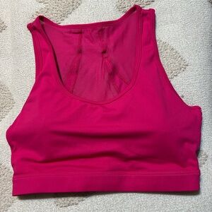 Vibrant Fuchsia Sports Bra for Women